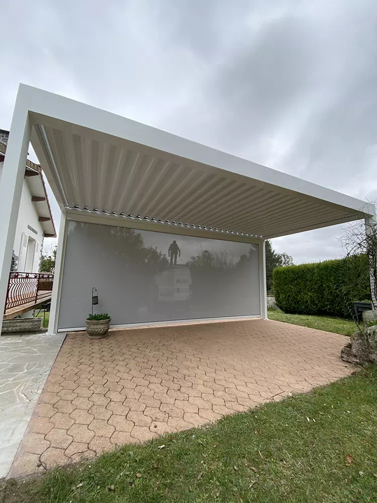 Pose de pergolas à Jonzac par Espi Bâtiment